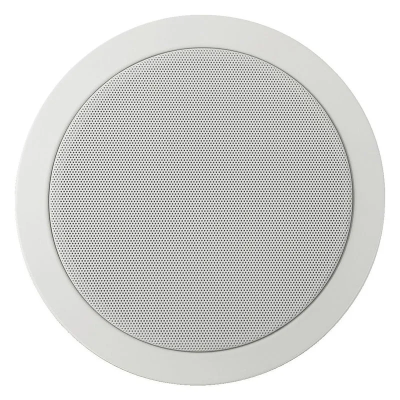 Monacor Altoparlante da incasso, 6W, cassa da 200mm, diffusore da incasso, altoparlante per soffitto