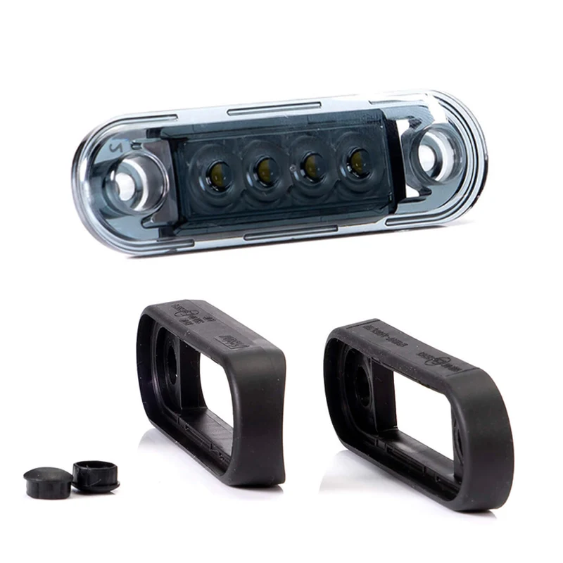 Luci di posizione a LED con lente fumé scura
