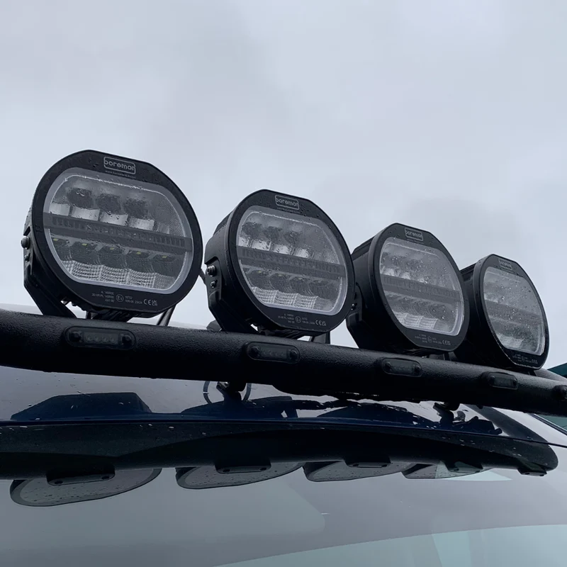Luci di posizione a LED con lente fumé scura