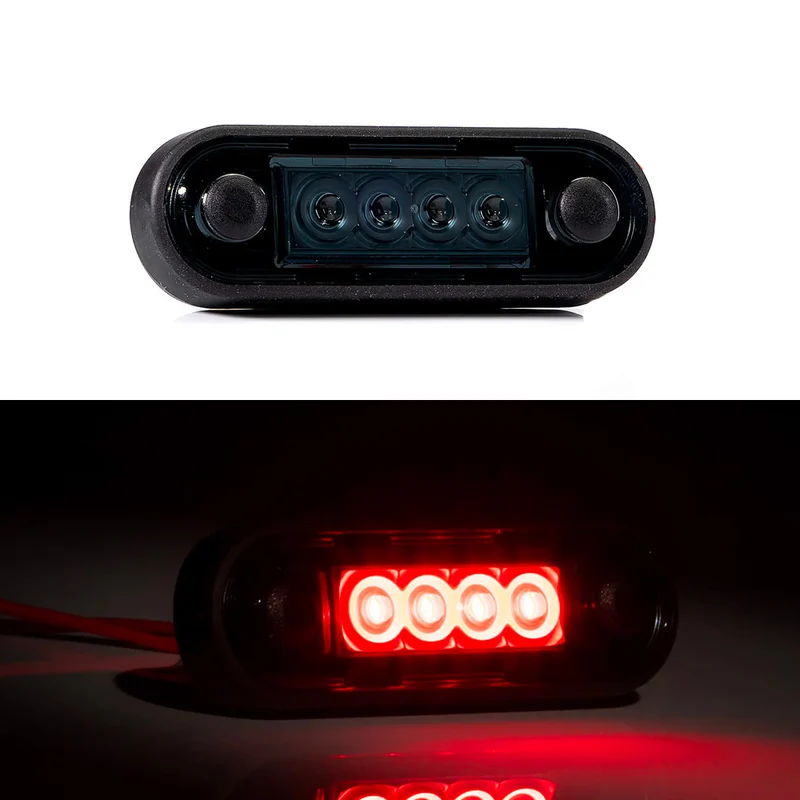 Luci di posizione a LED con lente fumé scura