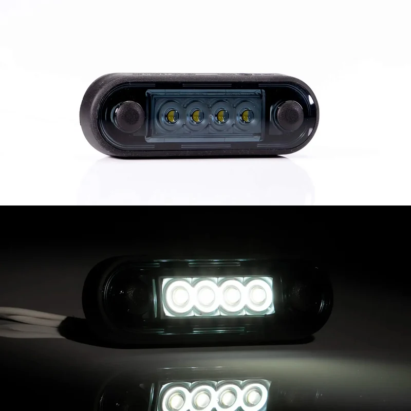 Luci di posizione a LED con lente fumé scura