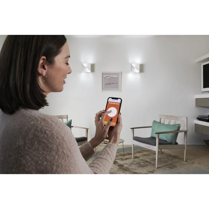 OSRAM Matter SMART+ ORBIS SWAN LED Applique 20x20cm Regolabile Bianco 23W / 3000-6500K bianco