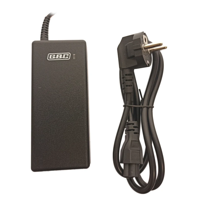 GBC Alimentatore per notebook 19V 90W, caricabatterie per pc HP e COMPAQ , caricabatterie per computer portatile