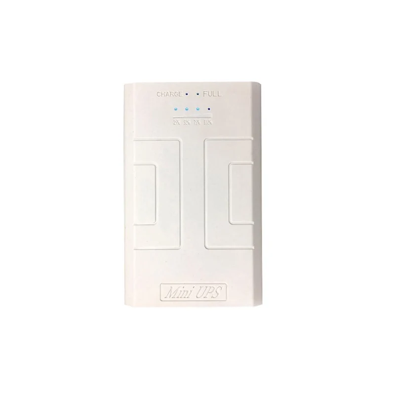 GBC Mini UPS 9V 1A gruppo di continuità per sistemi telefonici, router, modem, stabilizzatore di tensione per sistemi di allarme