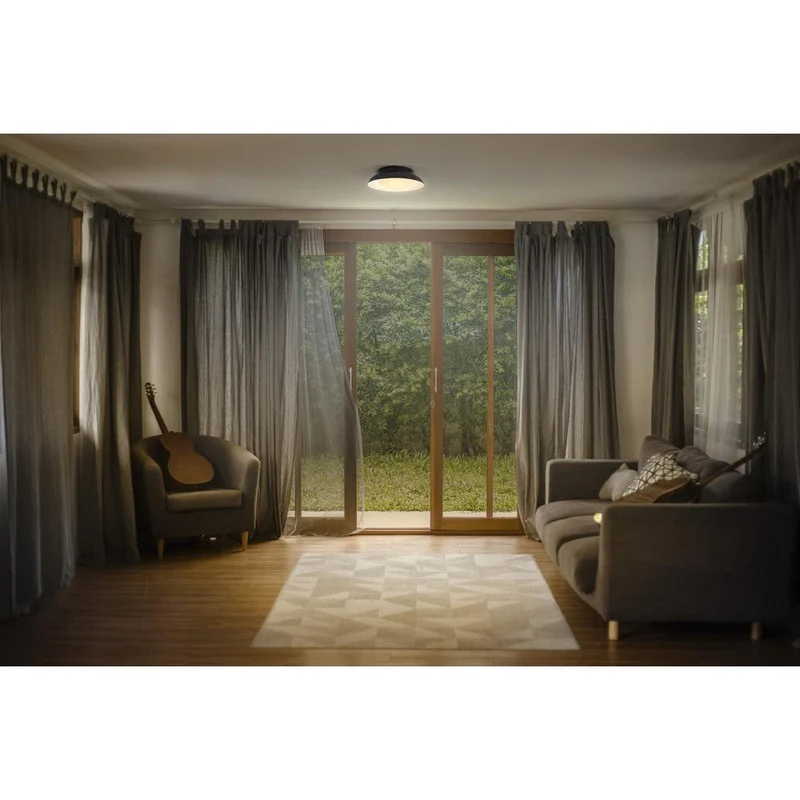 OSRAM ORBIS MILAN lampada da soffitto 305mm, nero, 2xE27