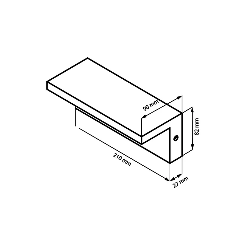 Applique da esterno con sensore BS82-NF
