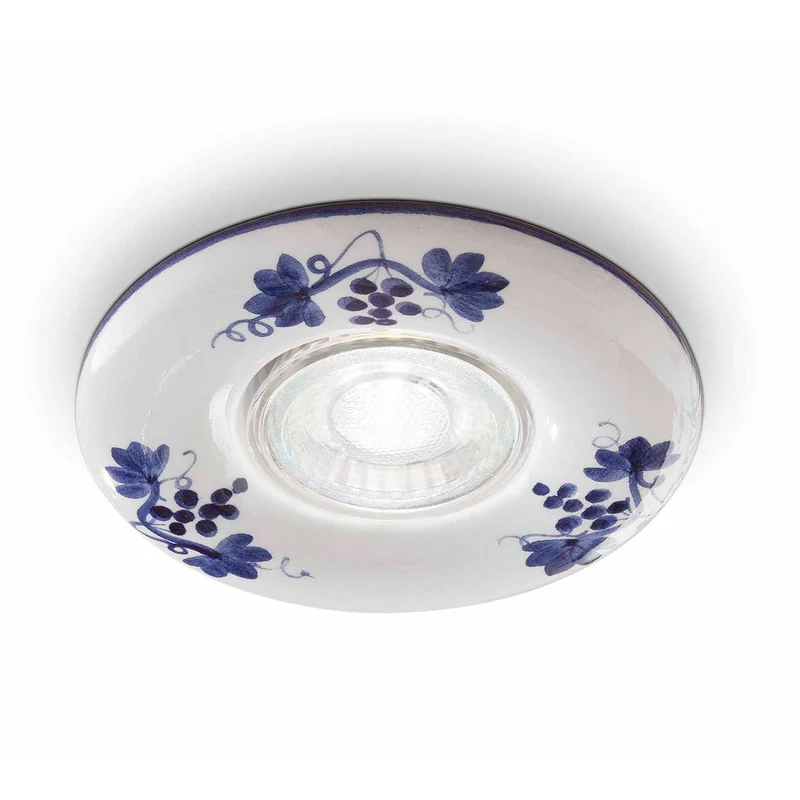 Pescara - Spot en céramique, style shabby chic, Ø 11 cm