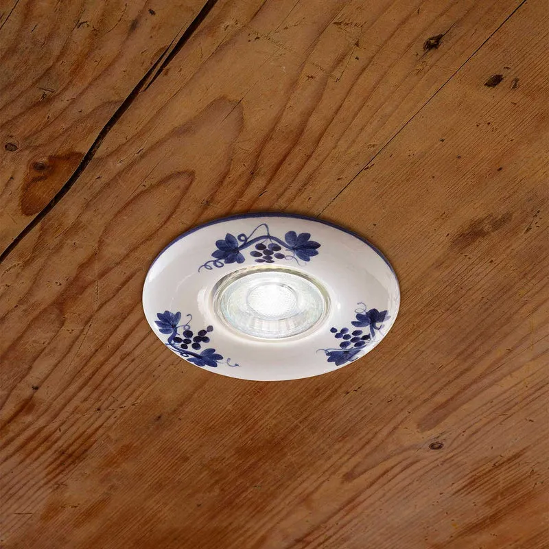 Pescara - Spot en céramique, style shabby chic, Ø 11 cm