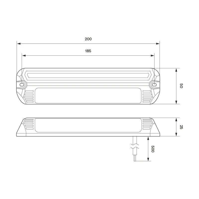 Lampada da scena a LED Autolamp SL200 - nera