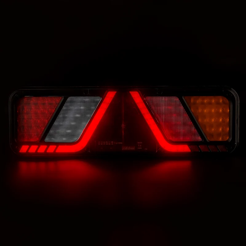 Fristom 24V Grande lampada a LED per rimorchio / 6 funzioni