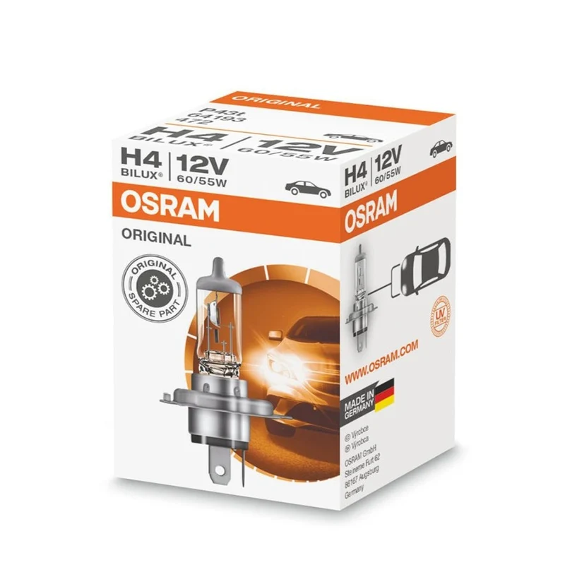 Lampadina per fari OSRAM Classic H12 4v 60/55w