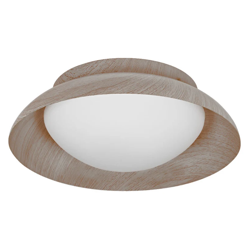 OSRAM ORBIS MILAN lampada da soffitto 305mm, colore legno, 2xE27