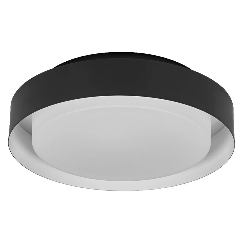 OSRAM ORBIS MADRID lampada da soffitto 290mm, nero, E27
