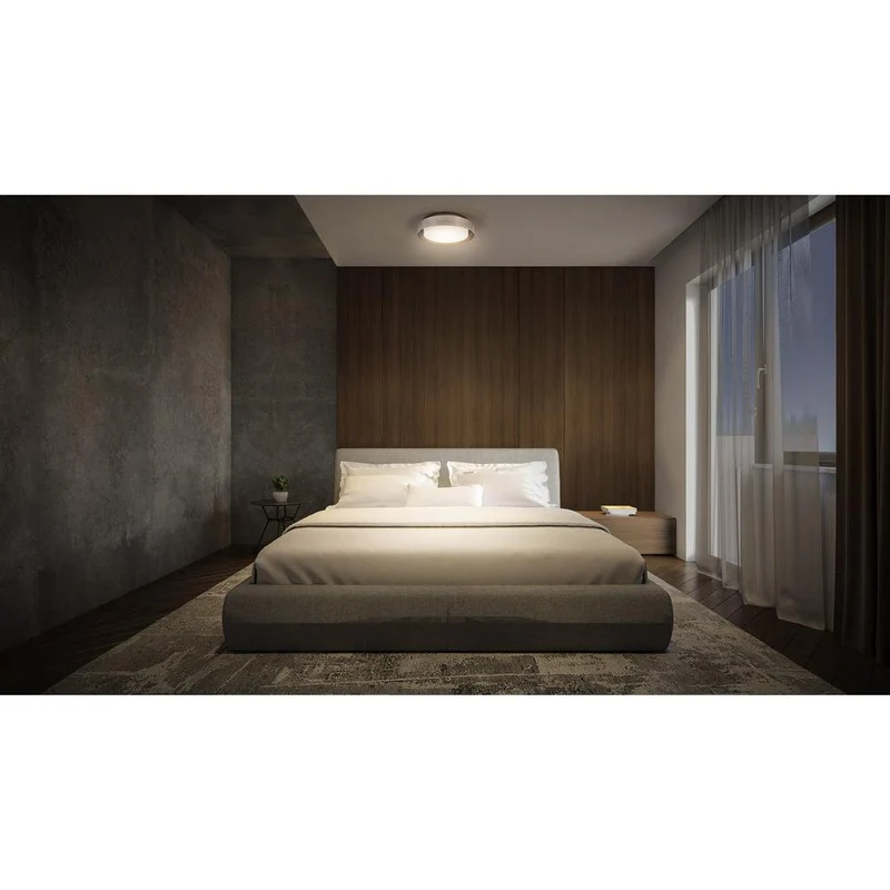 OSRAM ORBIS MADRID Lampada da soffitto 290mm, Nichel, E27