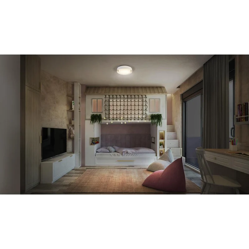 OSRAM ORBIS MADRID lampada da soffitto 290mm, bianca, E27
