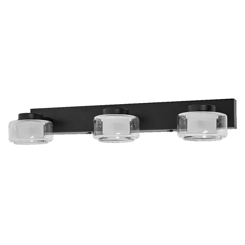 OSRAM ORBIS Fiamma Applique da bagno 16.5W Click CCT IP44 nero