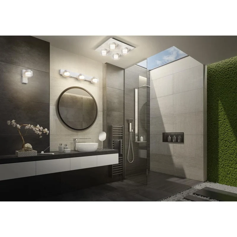 OSRAM ORBIS Bacchetta/Fiamma Coperta 22W Click CCT IP44 bianco