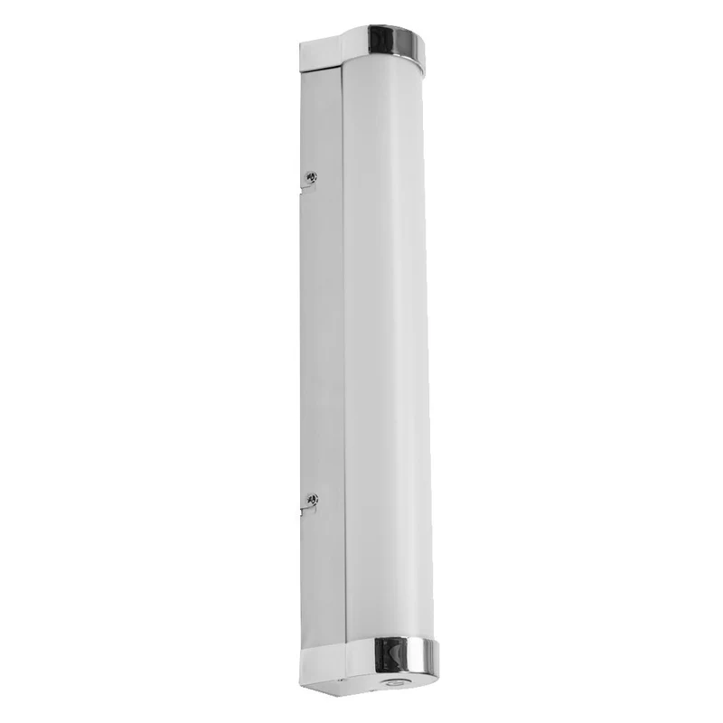 OSRAM ORBIS Tubo Specchio da bagno / Applique da parete Vetro satinato 9W 40cm dimmerabile Cromo