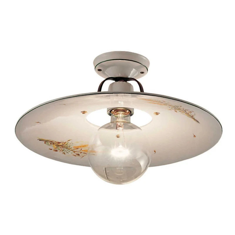 Bologna - Plafonnier en céramique, style shabby chic