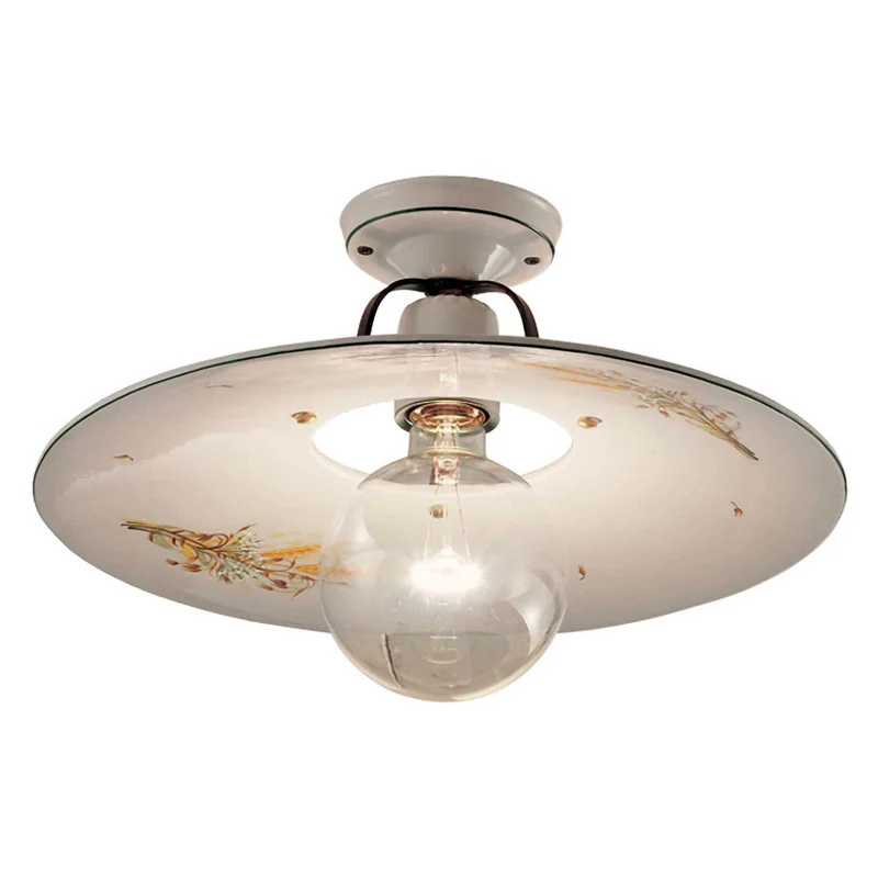 Bologna - Plafonnier en céramique, style shabby chic