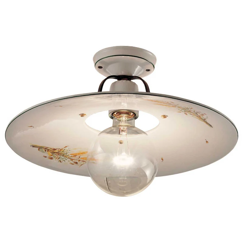 Bologna - Plafonnier en céramique, style shabby chic