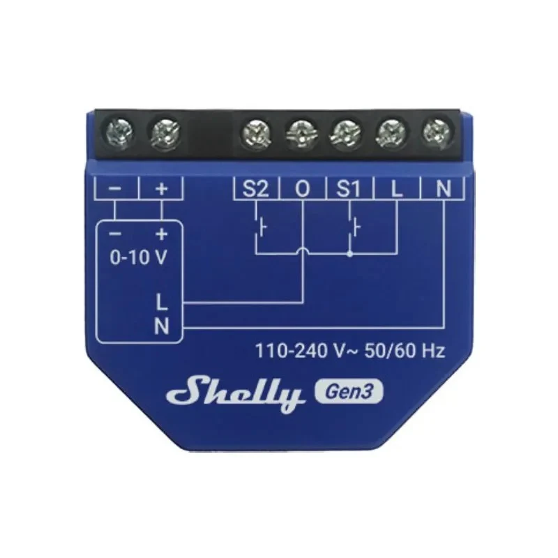 Shelly Dimmer 0/1-10V Gen3 - Controller Dimming Smart