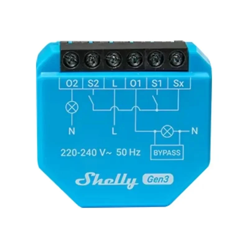 Shelly 1L Gen3 - Interruttore Smart Senza Neutro