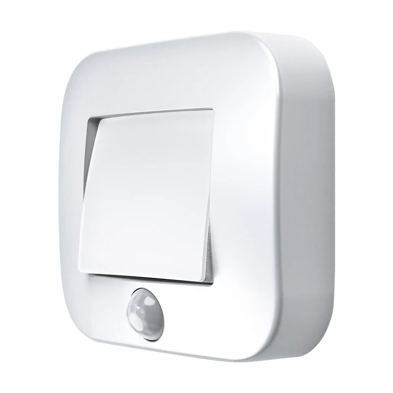 OSRAM NIGHTLUX® Hall Batteria LED Luce Notturna con Sensore 0,3W / 4000K Bianco Freddo, bianco