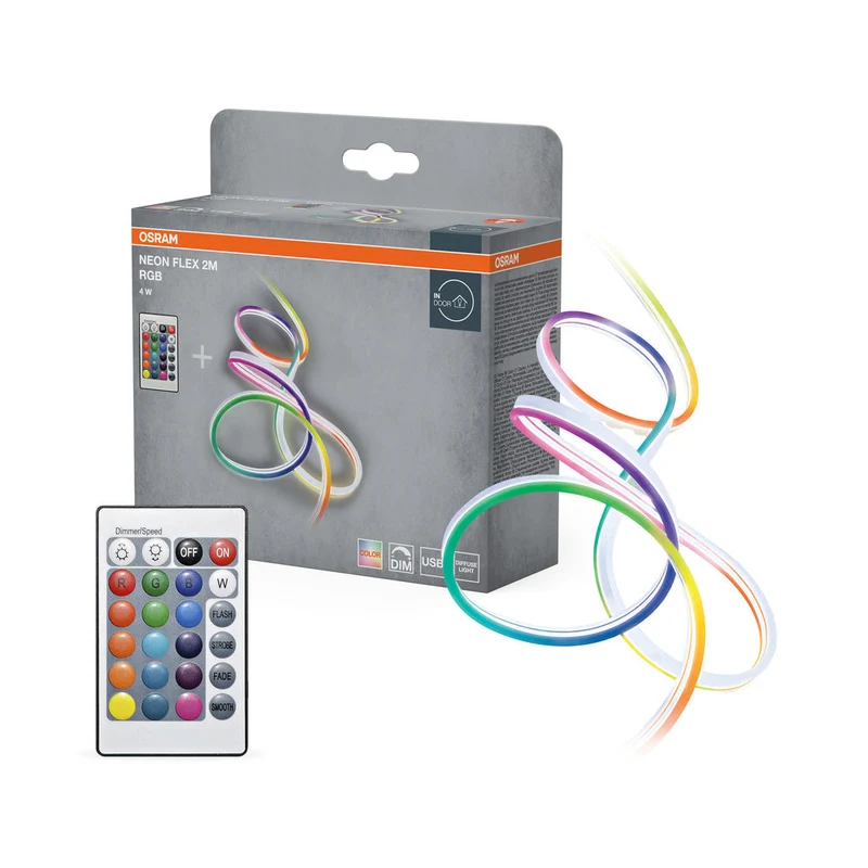 OSRAM NEON FLEX 2M striscia LED, bianco, 4,7W, 45lm