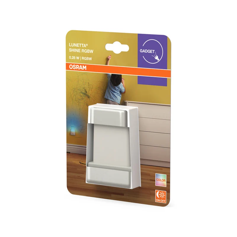 OSRAM LUNETTA® Shine RGB Bianco Luce Notturna, 0.28W,