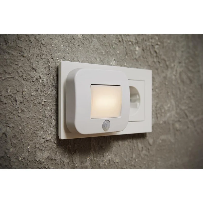 OSRAM LED luce notturna, lampada per uso interno, bianco caldo, sensore di movimento integrato, sensore Hall Lunetta