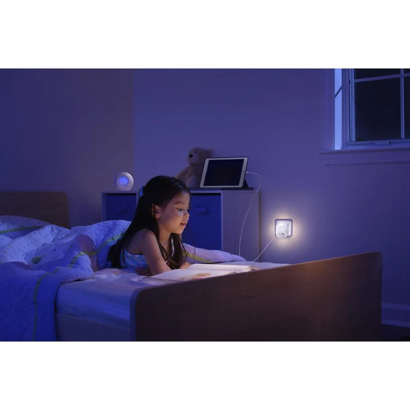 OSRAM LUNETTA EDGE Luce notturna per presa, 0,35W, 10lm, bianco