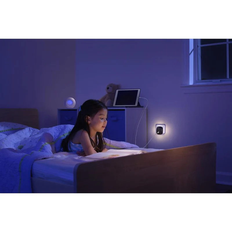OSRAM LUNETTA EDGE Luce notturna per presa, 0,35W, 10lm, nero