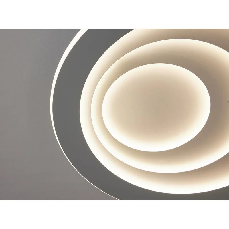 OSRAM Matter SMART+ Orbis Spiral LED lampada da soffitto regolabile bianco 50cm 32W / 3000-6500K grigio