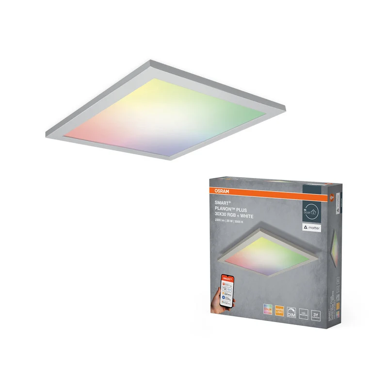 OSRAM Matter SMART+ PLANON PLUS Pannello LED multicolore 300X300 20W