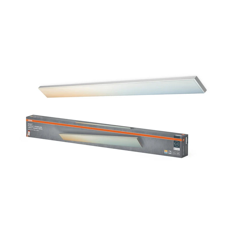 OSRAM Matter SMART+ Planon Rettangolare Senza Cornice Bianco Regolabile 1200x100