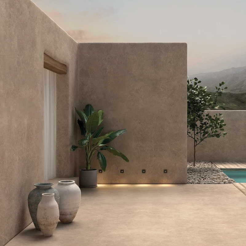 Click - Spot LED en aluminium et verre, style contemporain