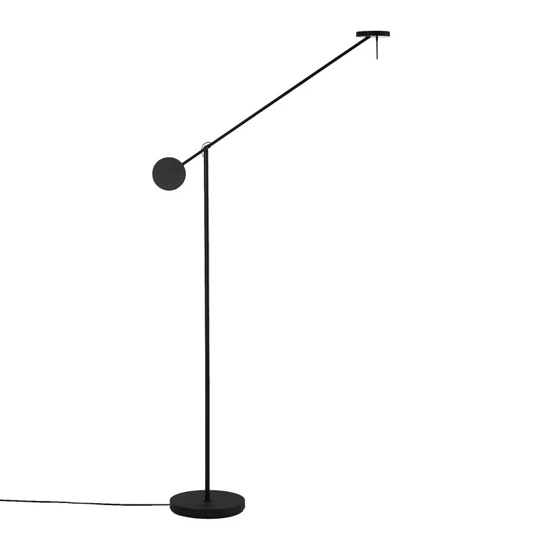 Invisible - Lampadaire LED en acier et aluminium, style minimaliste