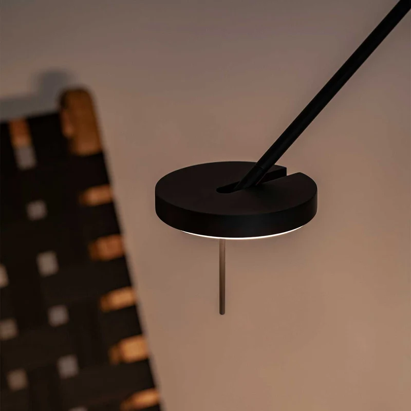 Invisible - Lampadaire LED en acier et aluminium, style minimaliste