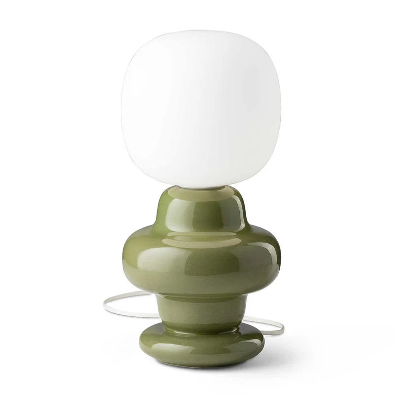 Copacabana - Lampe à poser en céramique, style éclectique, H 35 cm