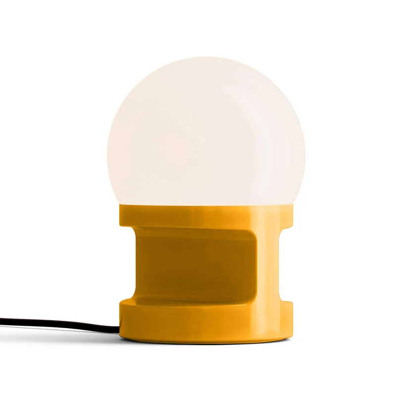 Habea - Lampe à poser en céramique, style éclectique, H 22,5 ou 37 cm