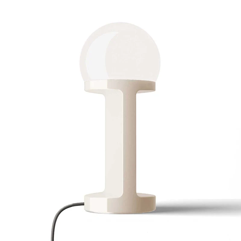 Habea - Lampe à poser en céramique, style éclectique, H 22,5 ou 37 cm