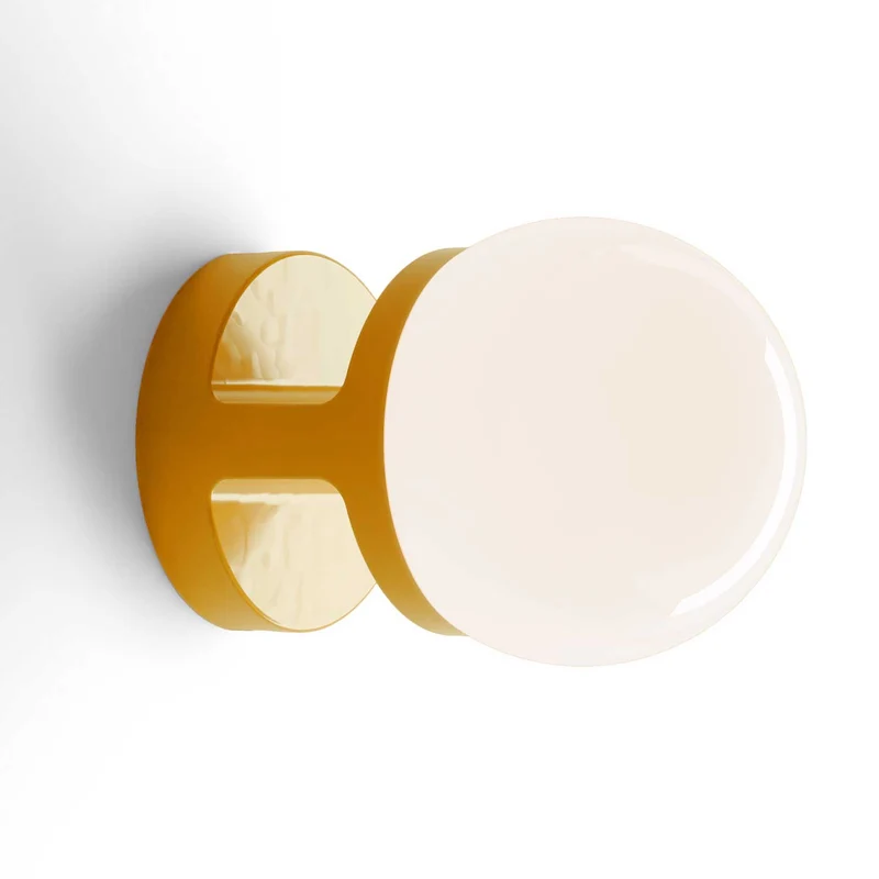 Habea - Applique murale en céramique, style éclectique, Ø 16 cm