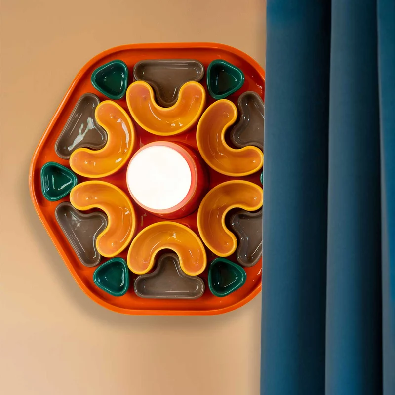 Phytia - Applique murale en céramique, style éclectique, H 40 cm