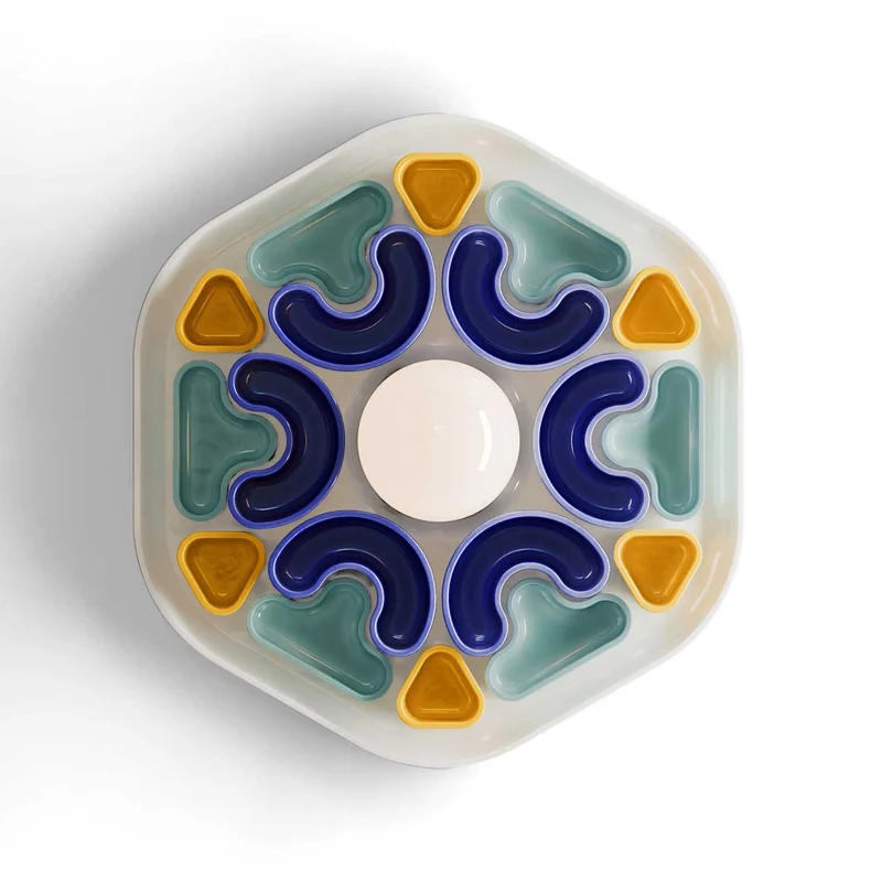 Phytia - Applique murale en céramique, style éclectique, H 40 cm