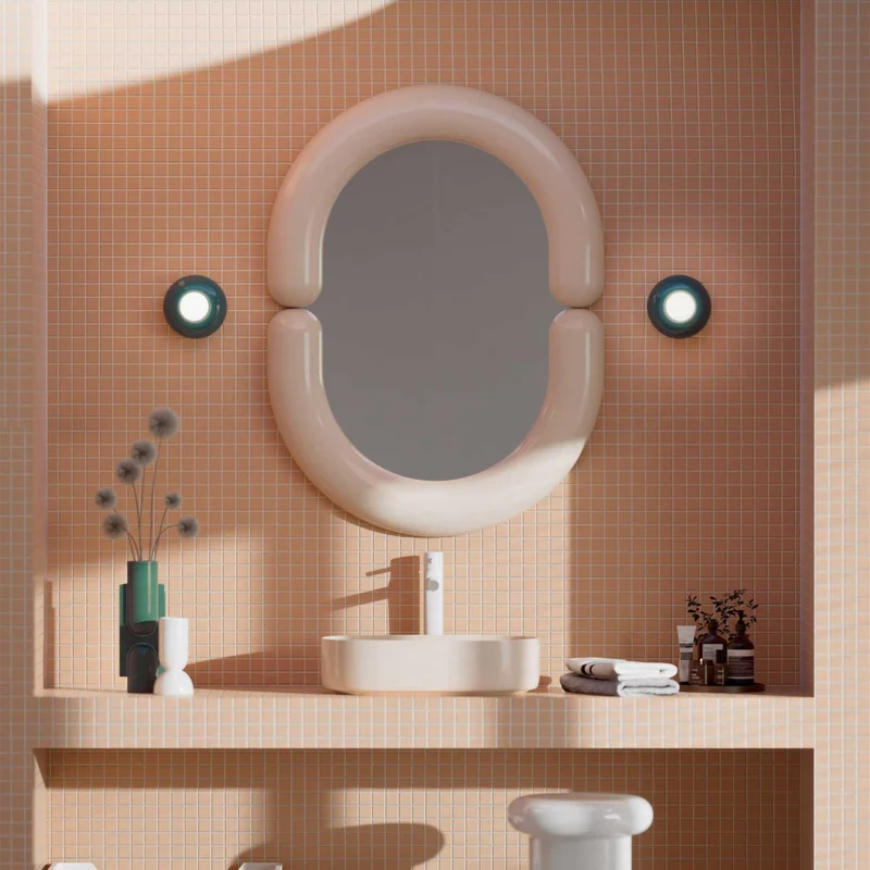 Bumbum - Applique murale en céramique, style éclectique