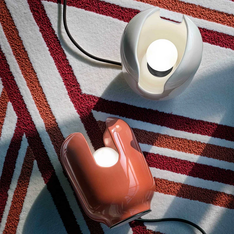 Batucada - Lampe à poser en céramique, style éclectique