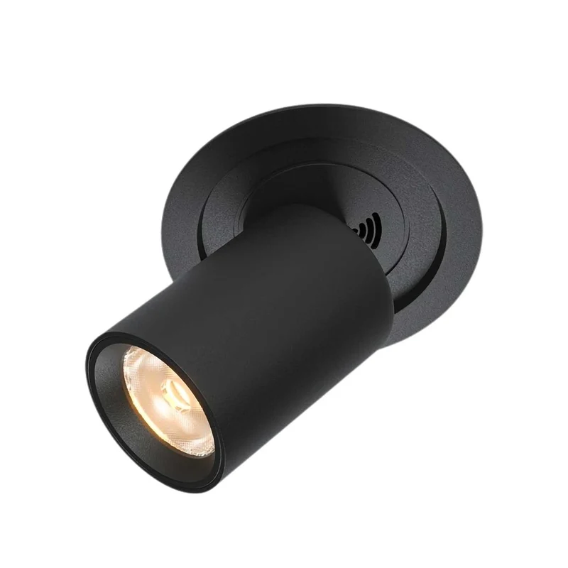 Hidden - Spot LED rétractable en acier, style contemporain