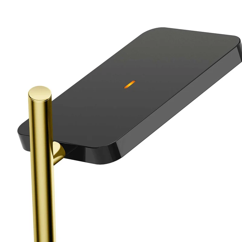 Talia - Lampadaire LED de bureau orientable en acier, style contemporain