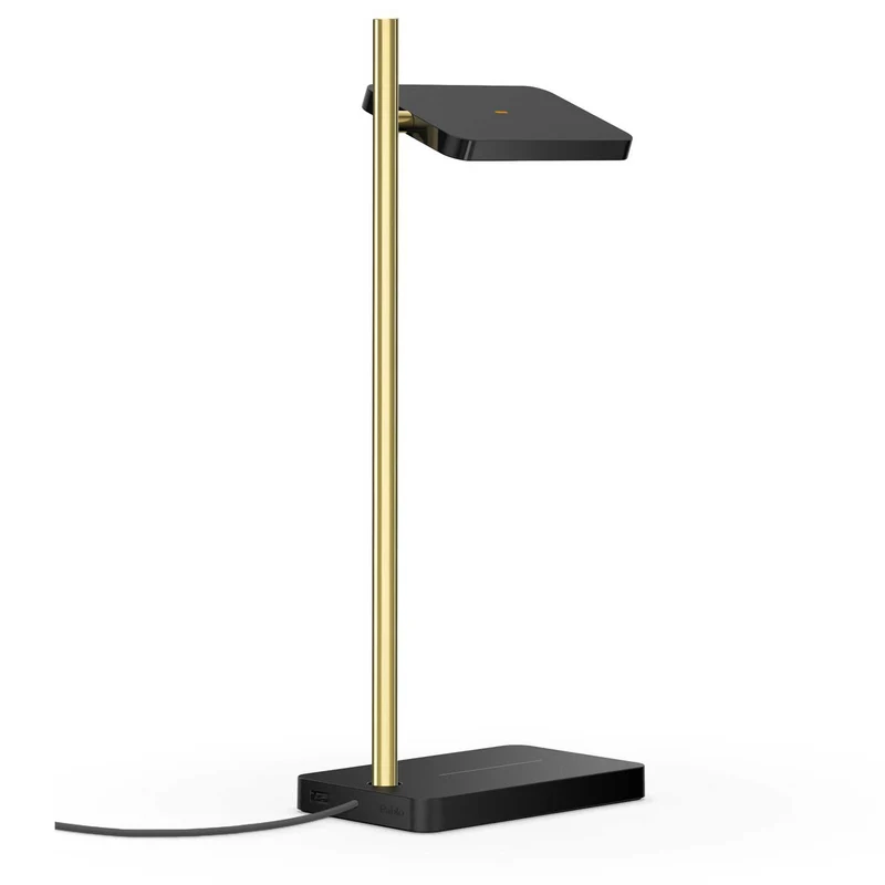Talia - Lampe à poser de bureau anti-éblouissement en acier, style contemporain